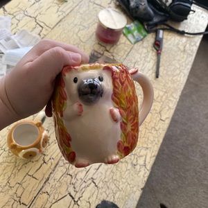 Hedgehog coffee mug
